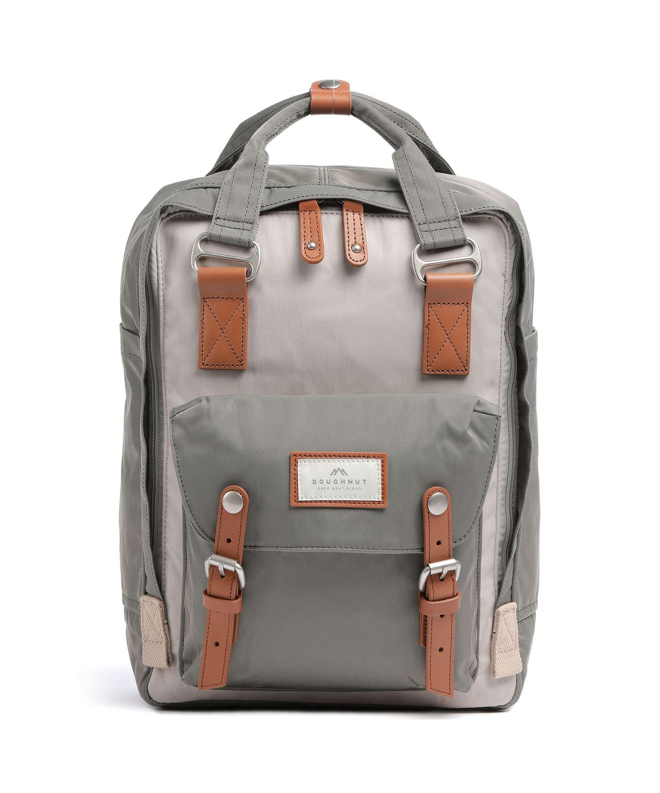Doughnut Macaroon Backpack ivory/light grey