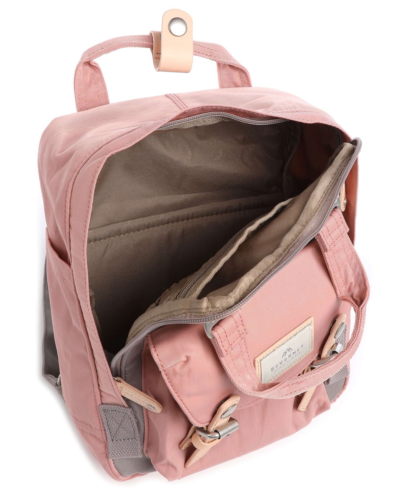 Doughnut Macaroon Mini Backpack lavender/rose