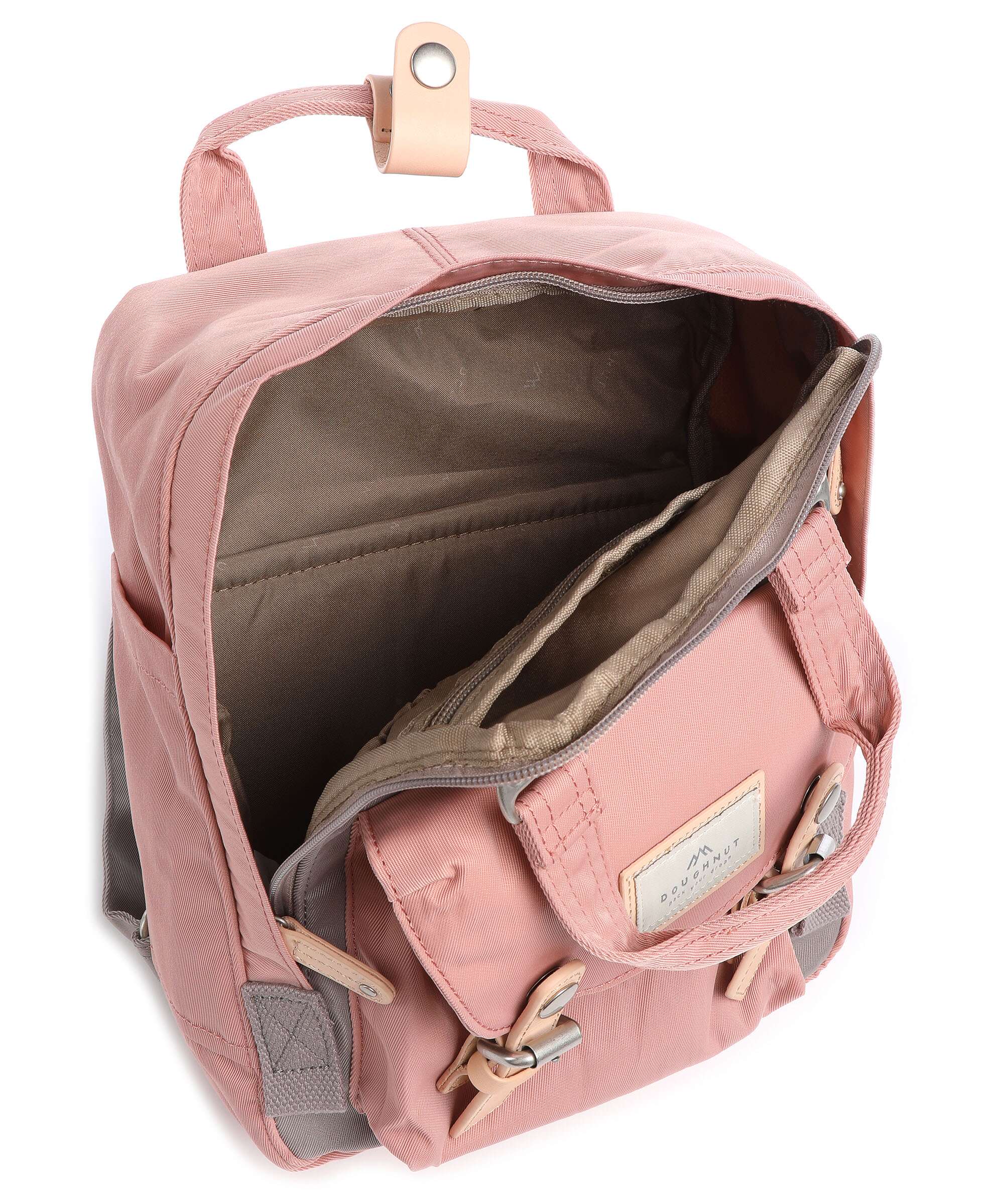 Doughnut Macaroon Mini Backpack lavender/rose
