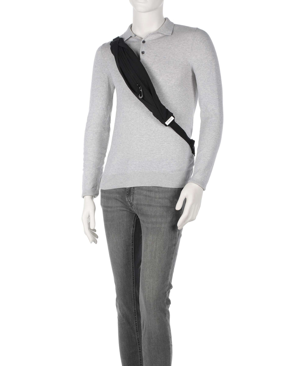 Côte&Ciel Orne Crossbody bag black/sage green