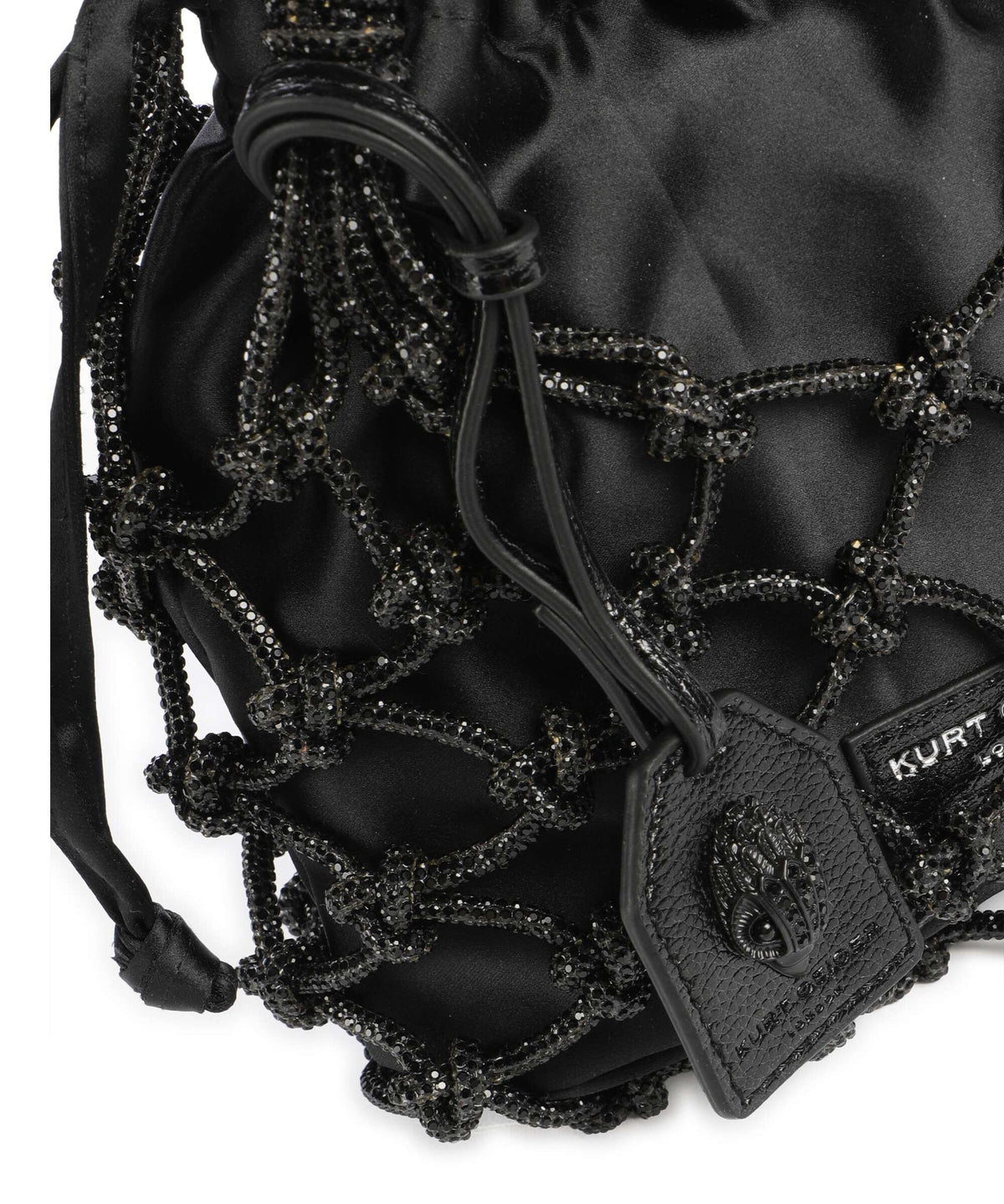 Kurt Geiger Macrame Small Handbag black
