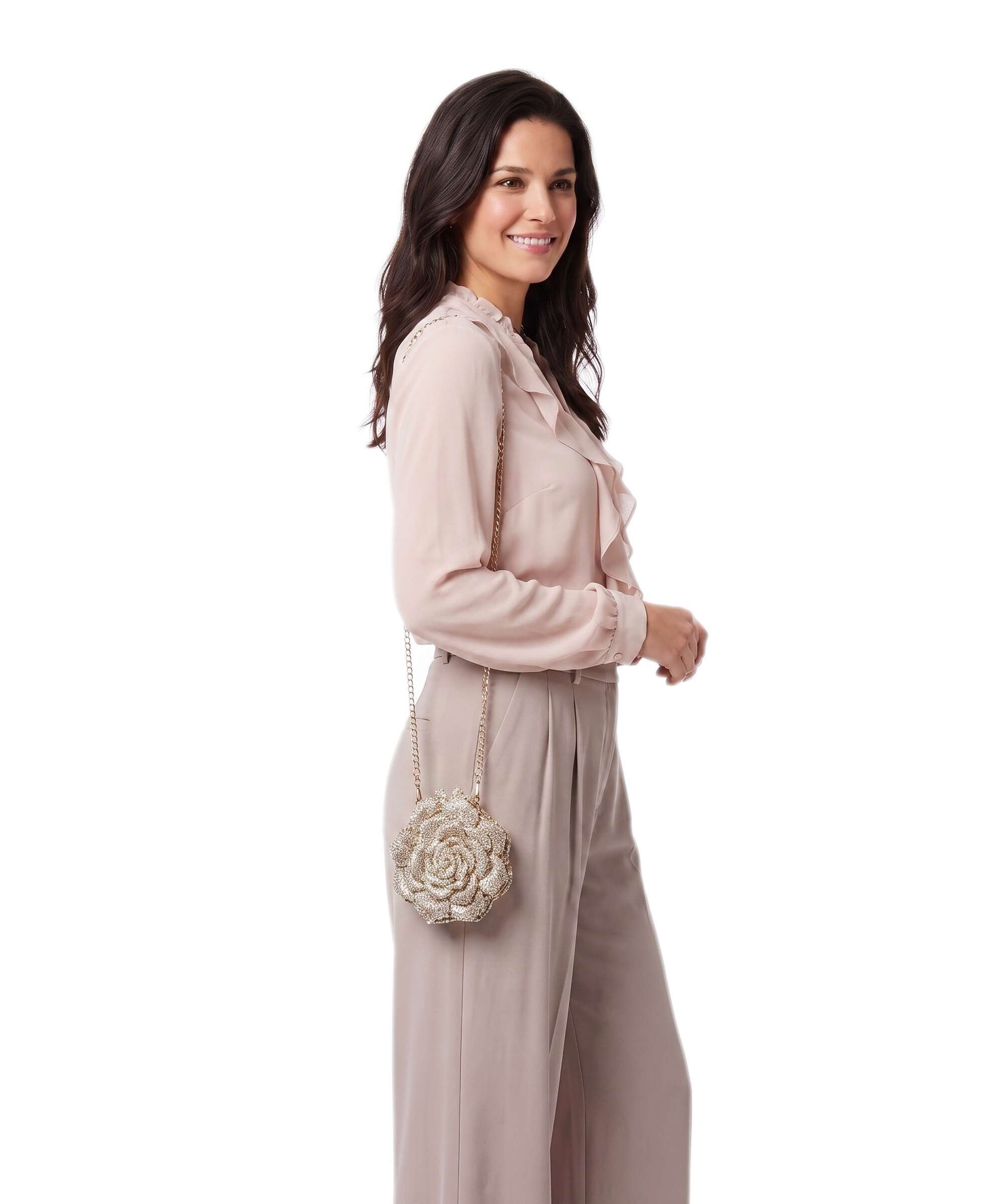 Dune London Bling Crossbody bag gold