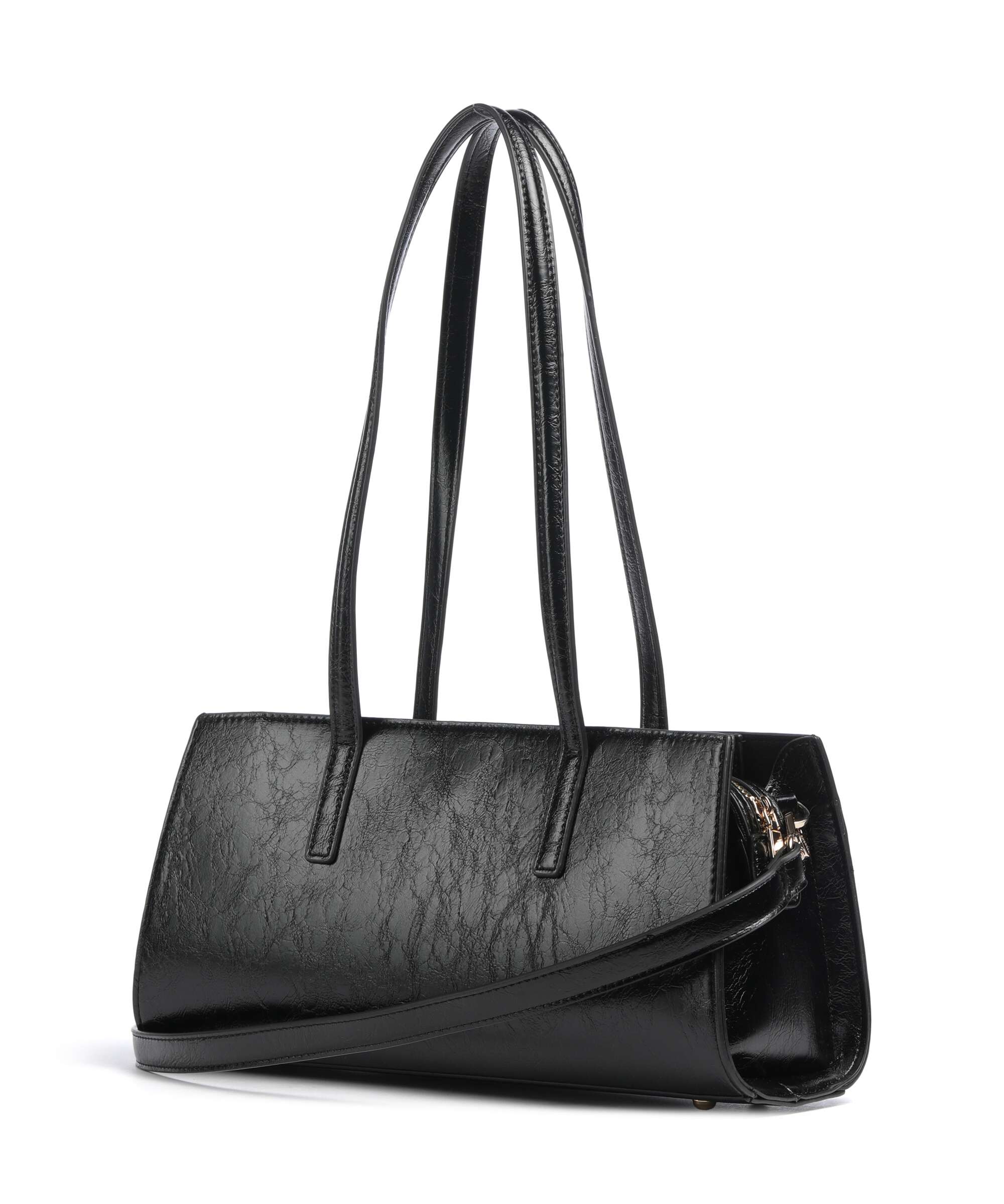 Dune London Depend Shoulder bag black croc