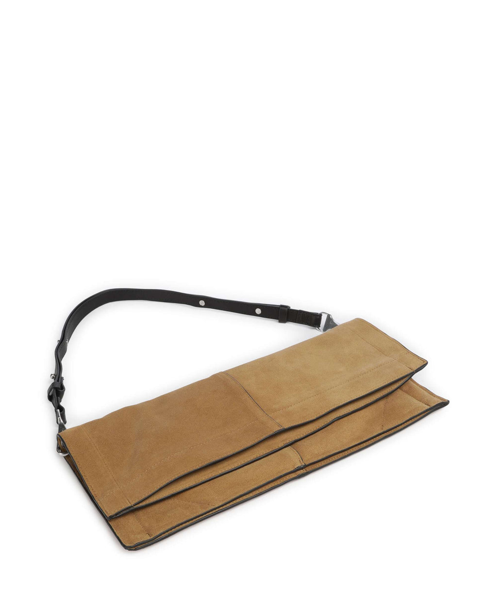 AllSaints Lutece Shoulder bag warm olive brown