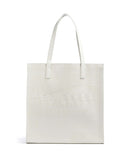 Ted Baker Croccon Shopper taske ivory
