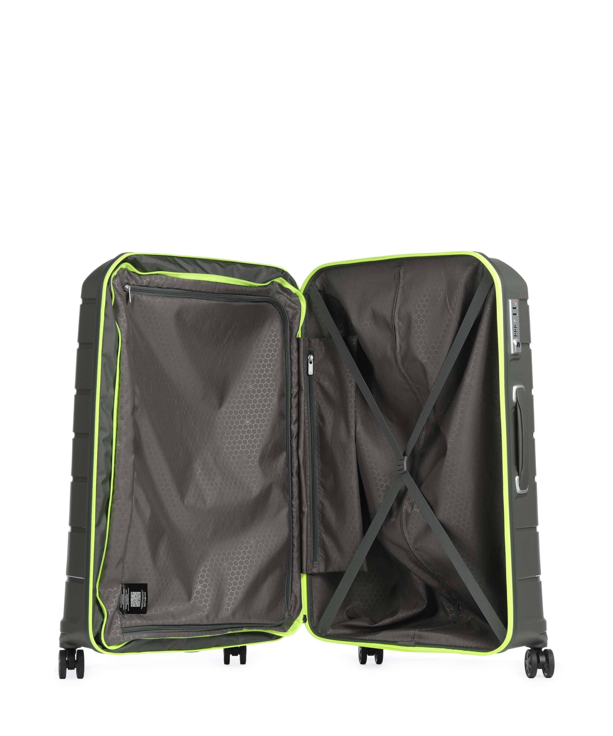 Samsonite Flux Exp Spinner (4 wheels) dark olive