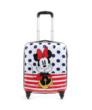 American Tourister Disney Legends Kuffert med 4 hjul minnie blue dots