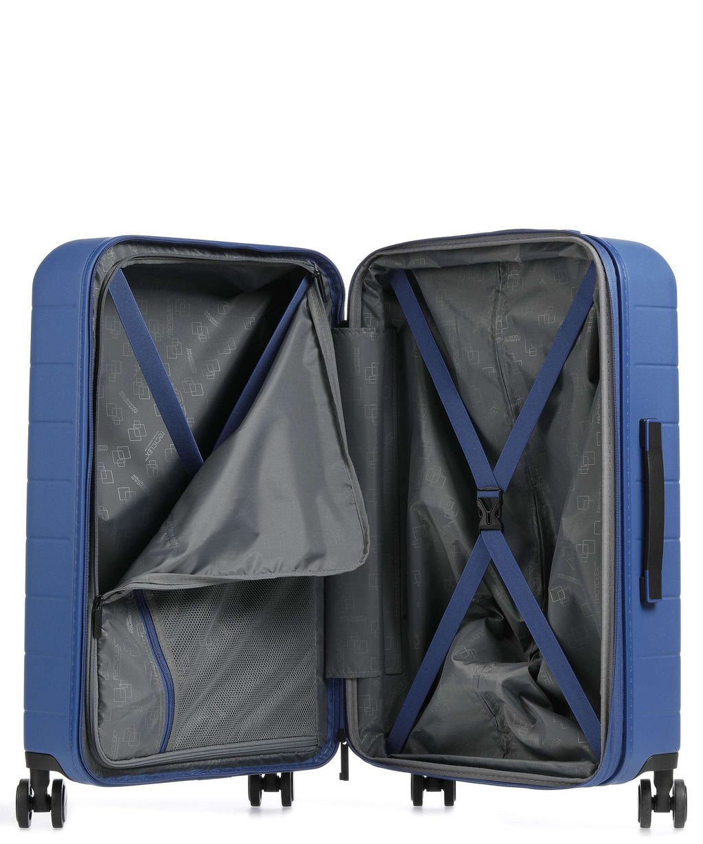 American Tourister Novastream Spinner (4 wheels) navy blue