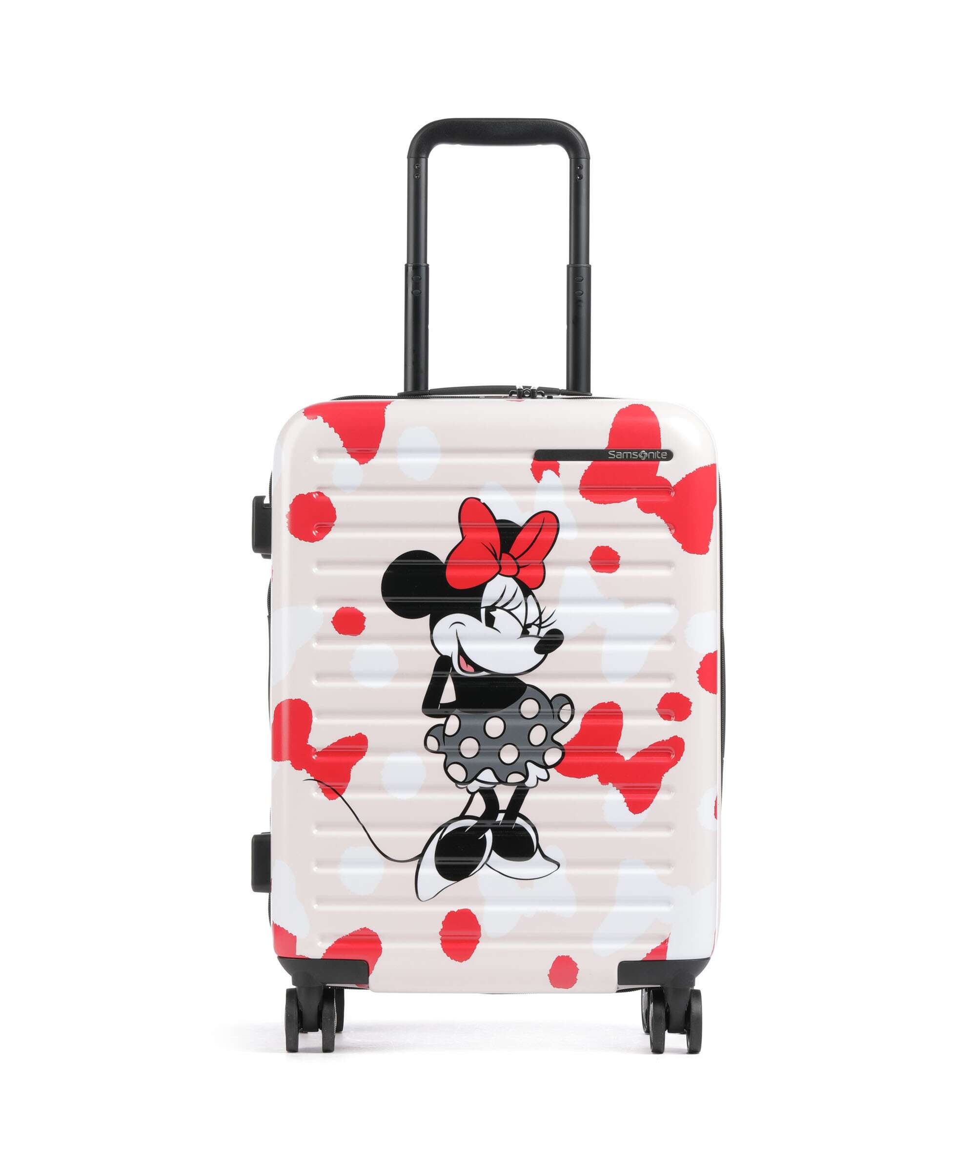 Samsonite Stackd Disney Spinner (4 wheels) minnie bow