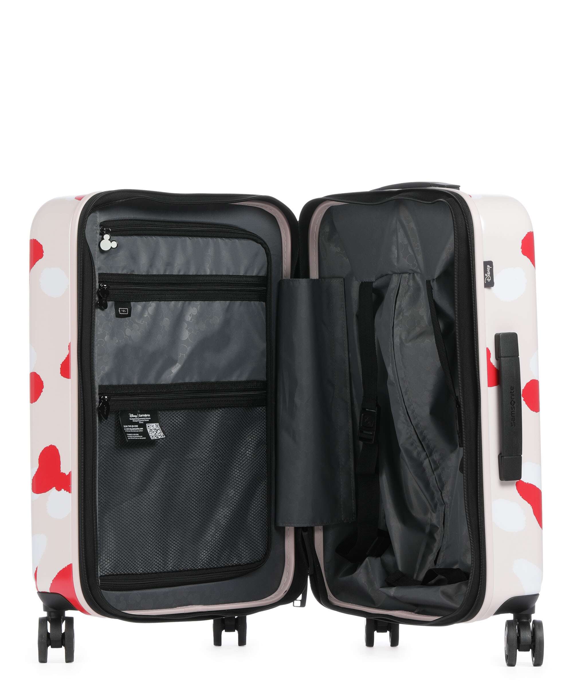 Samsonite Stackd Disney Spinner (4 wheels) minnie bow