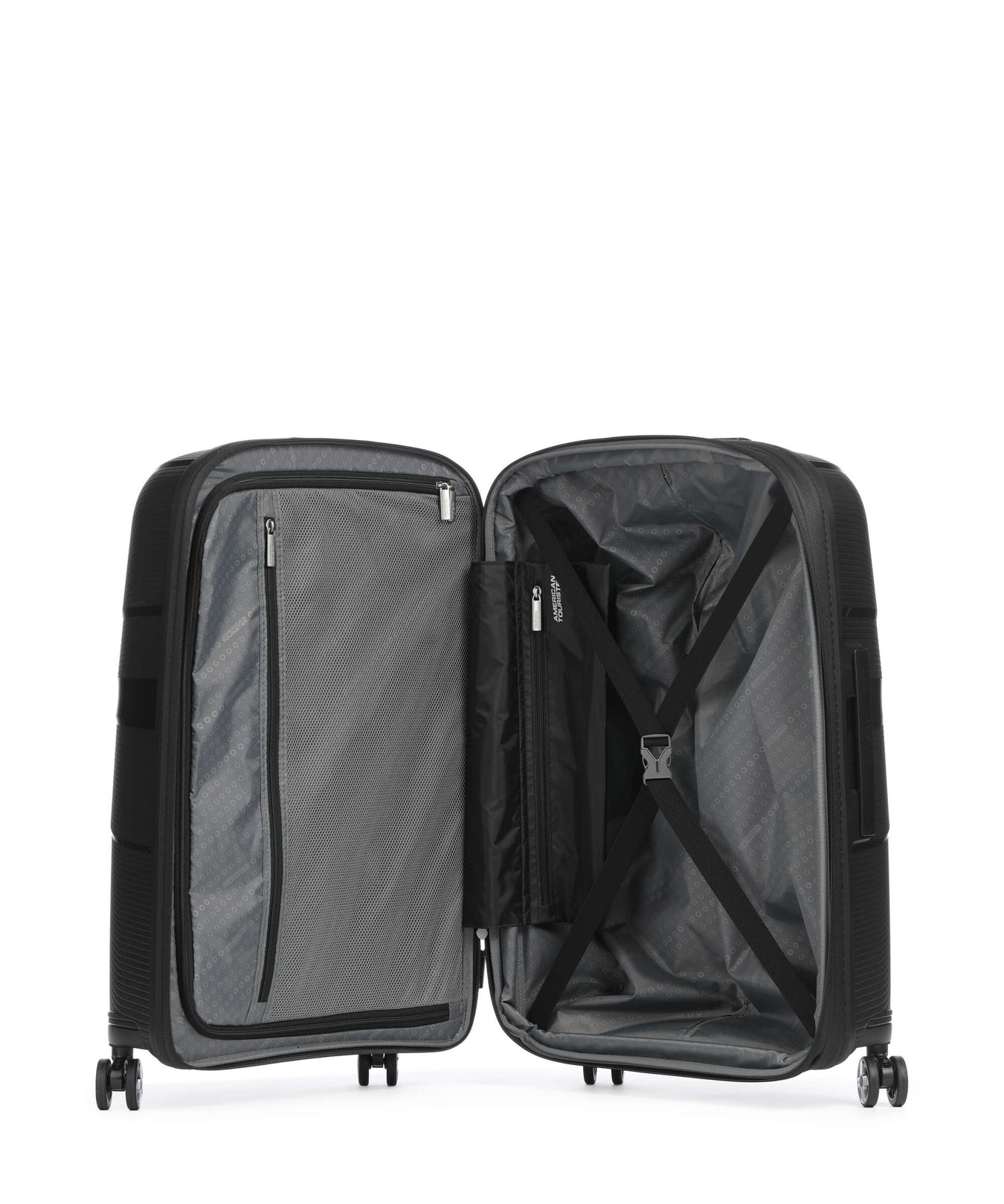 American Tourister Starvibe Spinner (4 wheels) black