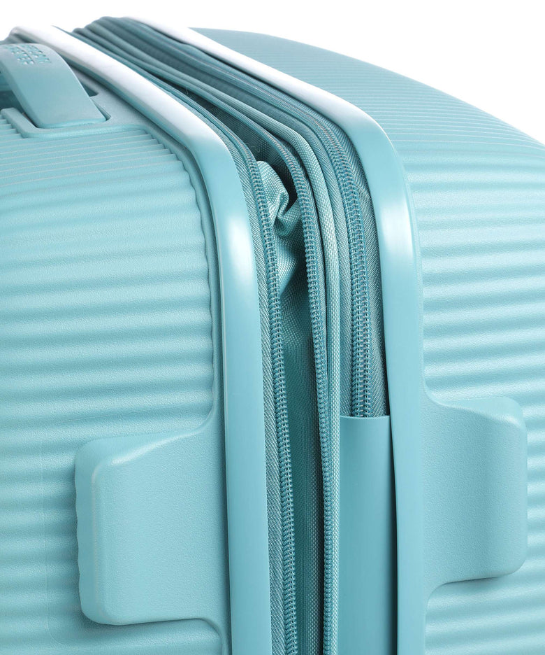 American Tourister Soundbox Spinner (4 wheels) turquoise tonic