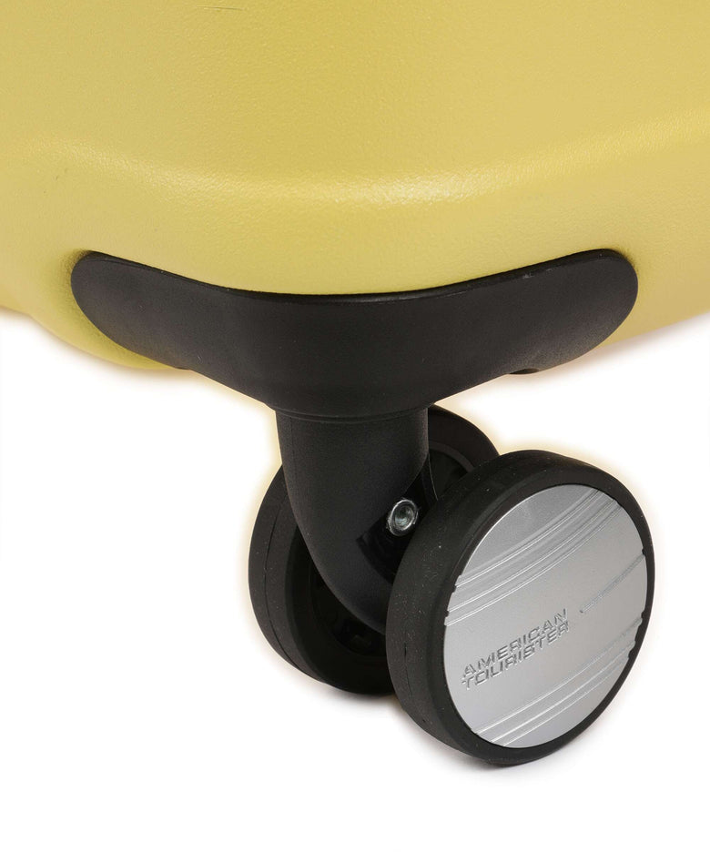 American Tourister High Turn Suitcase set (4 wheels) matt yellow