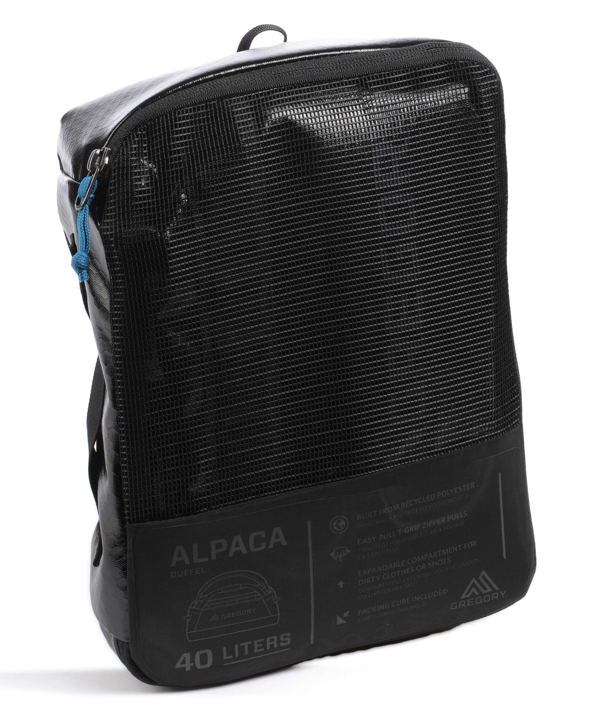 Gregory Alpaca 40 Weekend bag obsidian black