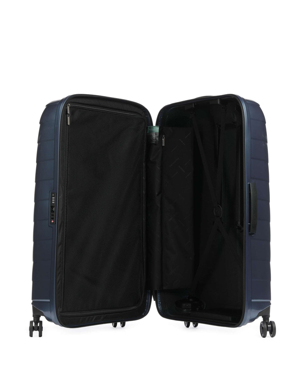 Samsonite Attrix Spinner (4 wheels) steel blue