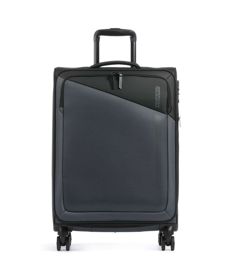 American Tourister Daring Dash M Spinner (4 wheels) black/grey