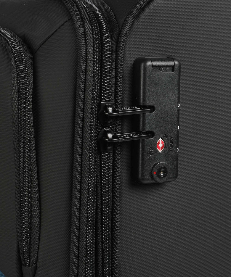 American Tourister Daring Dash L Spinner (4 wheels) black/blue