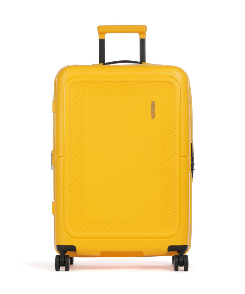 American Tourister Dashpop Spinner (4 wheels) golden yellow