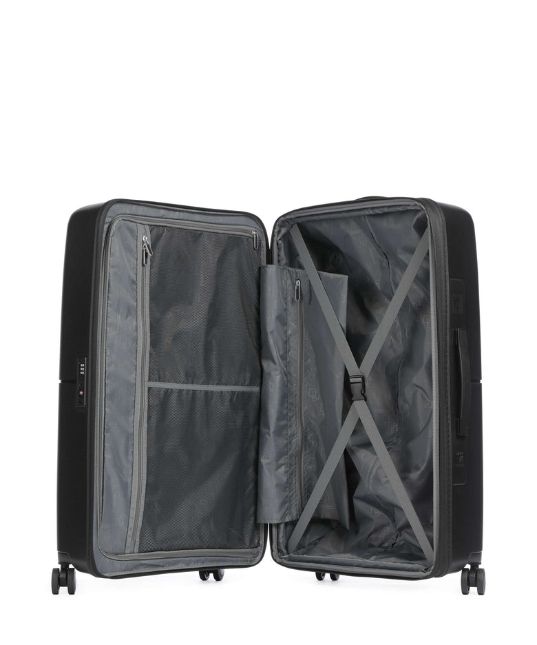 American Tourister Dashpop Spinner (4 wheels) true black