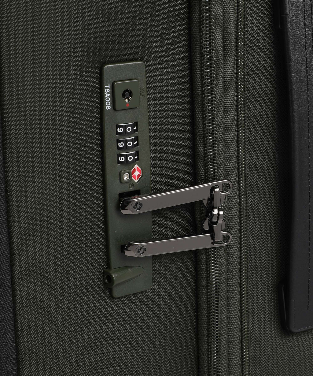 Samsonite Splendix Spinner (4 wheels) green/black