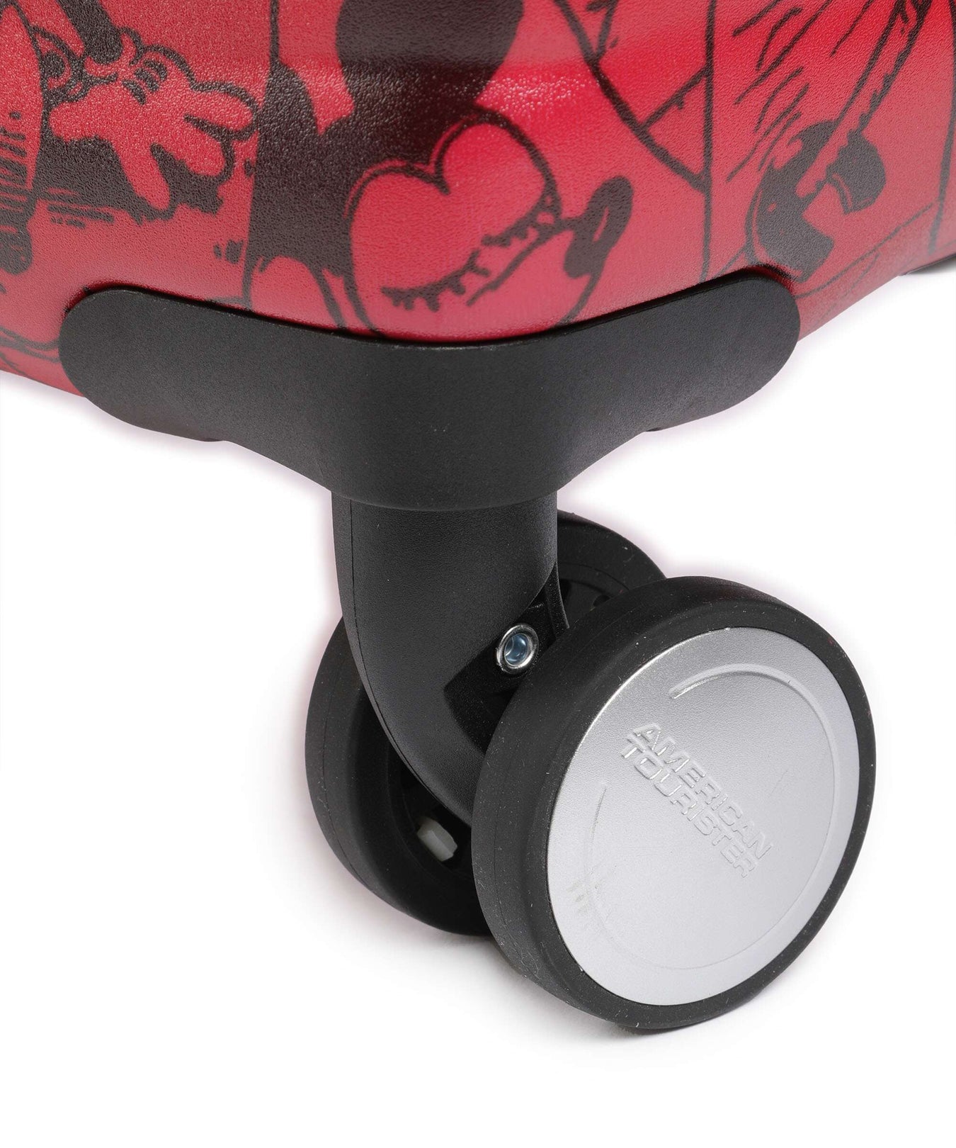 American Tourister Wavebreaker Disney Spinner (4 wheels) mickey comics red