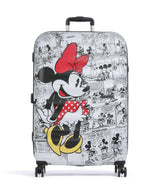 American Tourister Wavebreaker Disney Kuffert med 4 hjul minnie comics/white