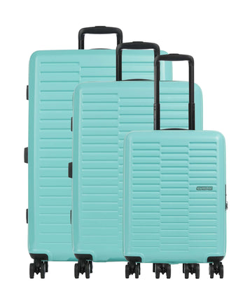 American Tourister Sunset Hills Kuffertsæt (4 hjul) mint green