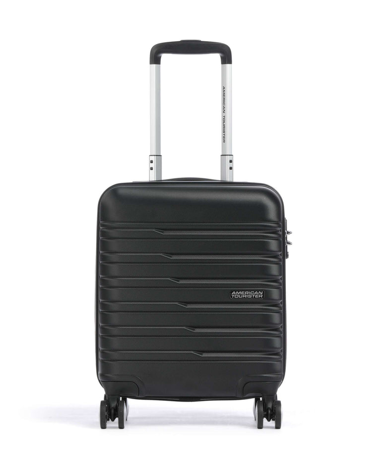 American Tourister Flashline Spinner (4 wheels) shadow black