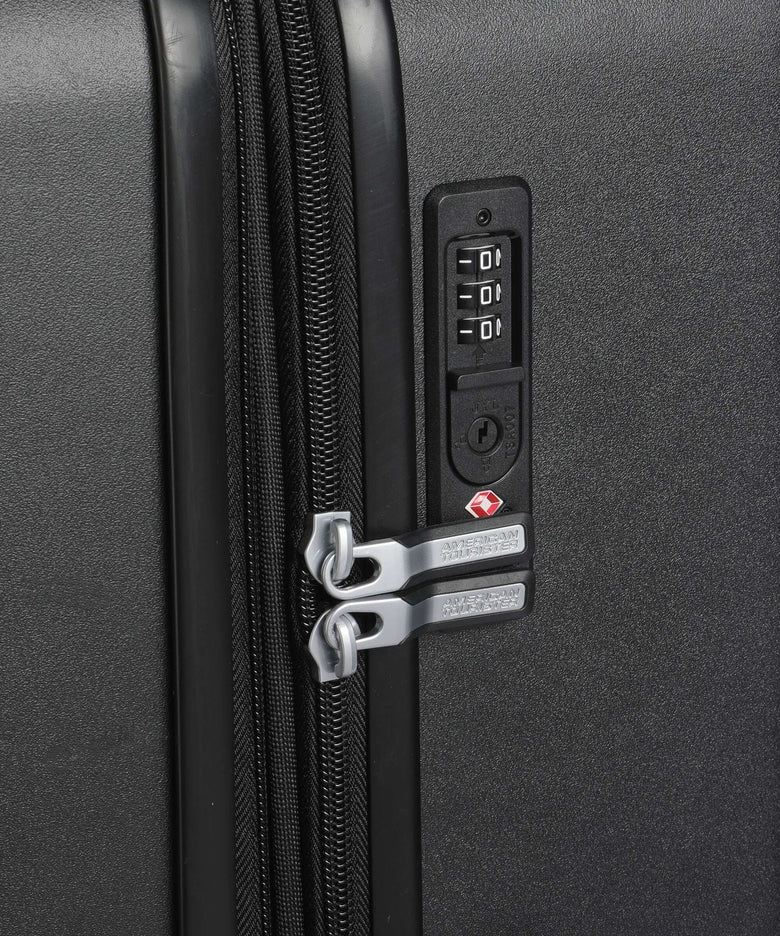 American Tourister Dynabelt Spinner (4 wheels) volcano black