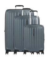 Samsonite Fyrm Kuffertsæt (4 hjul) steel blue