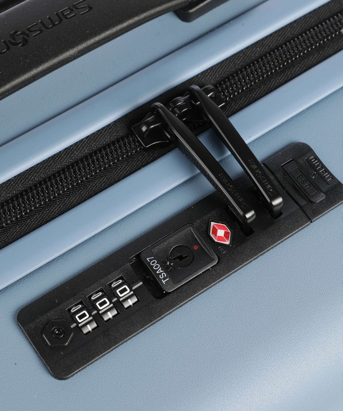 Samsonite Quadrix Spinner (4 wheels) ocean