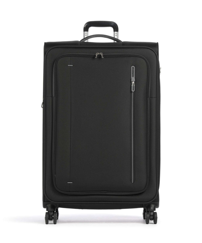 American Tourister Cloudrider L Spinner (4 wheels) jet black
