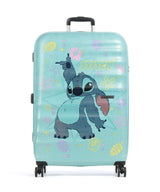 American Tourister Wavebreaker Disney Kuffert med 4 hjul stitch flower