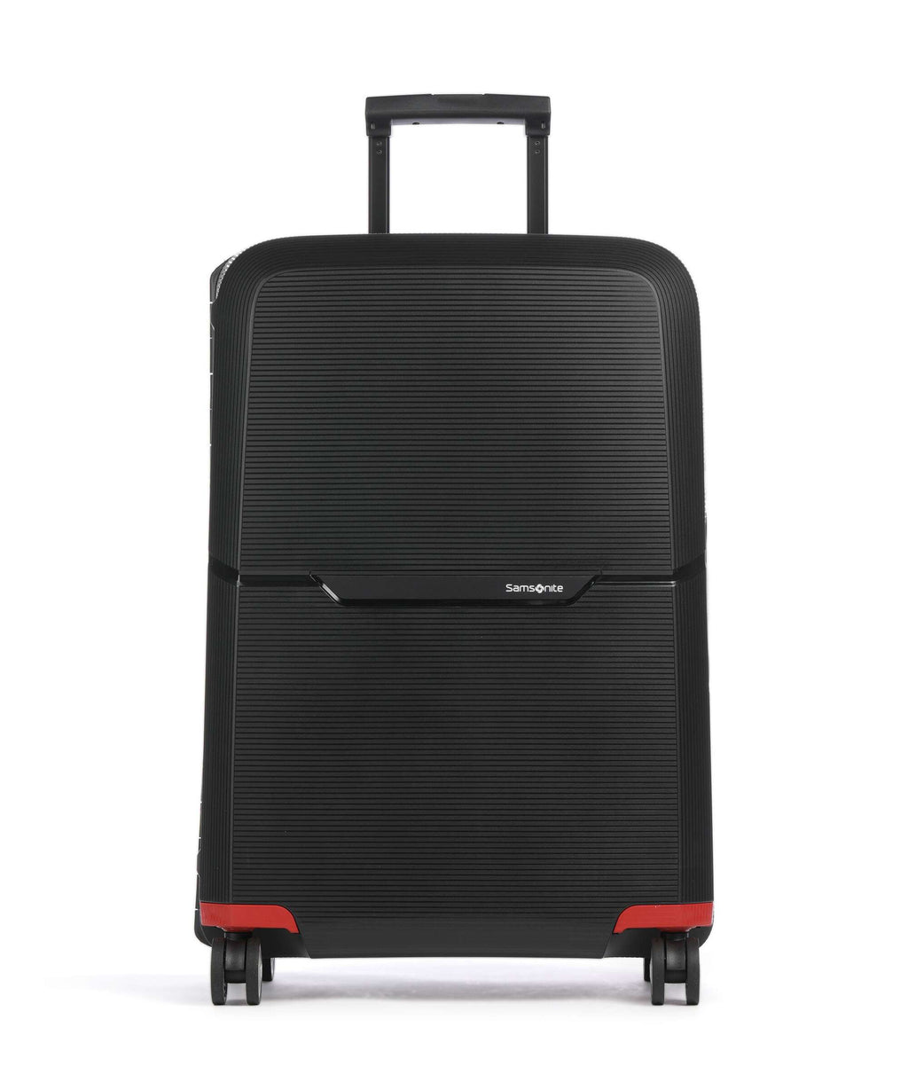 Samsonite Magnum 2 Spinner (4 wheels) black/red