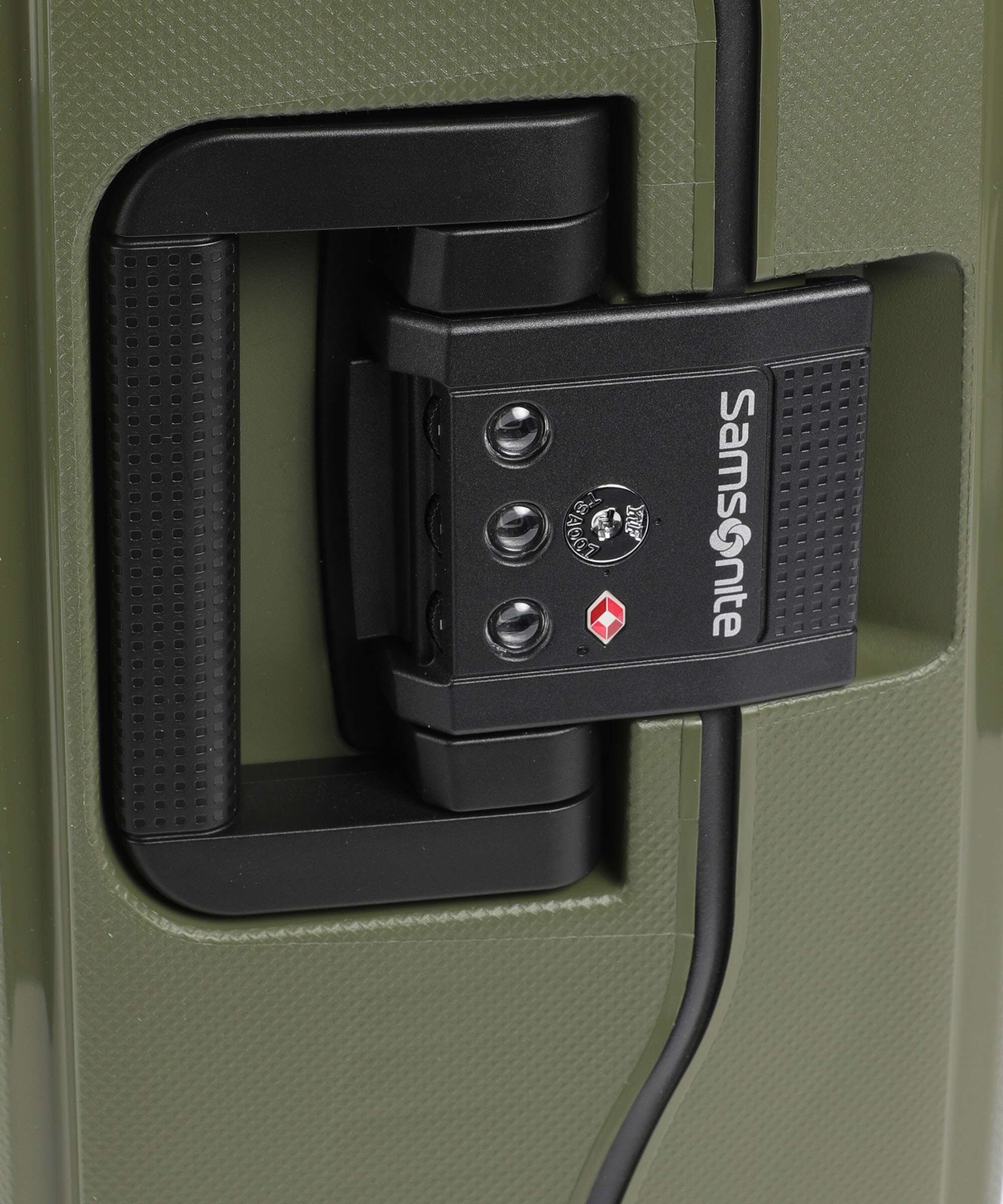 Samsonite S'Cure Spinner (4 wheels) olive