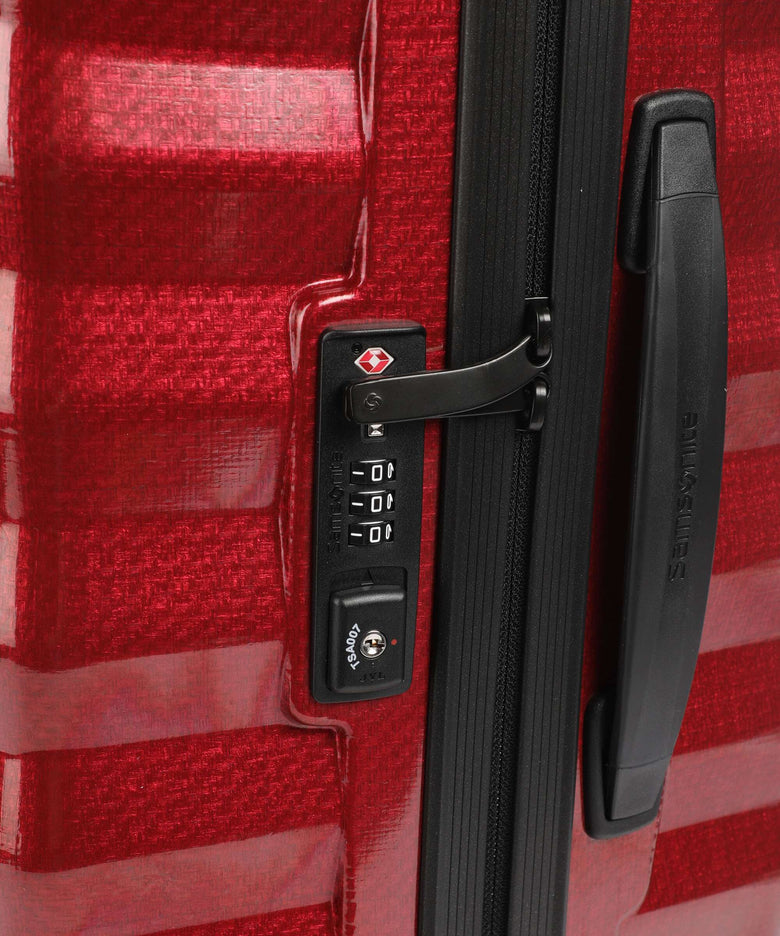 Samsonite Lite-Shock Spinner (4 wheels) hyacinth red