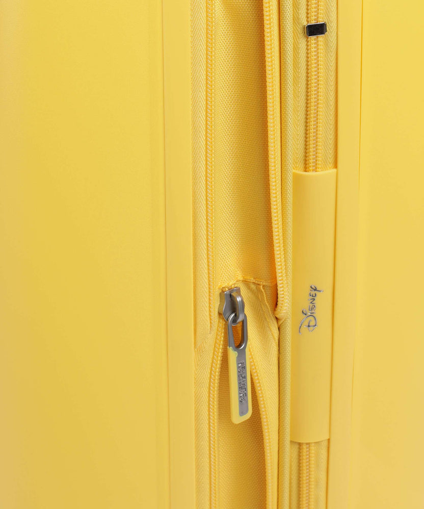 American Tourister Mickey Magic Spinner (4 wheels) mickey flower yellow