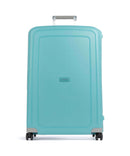 Samsonite S'Cure Kuffert med 4 hjul aqua blue