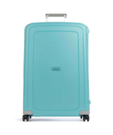 Samsonite S'Cure Kuffert med 4 hjul aqua blue