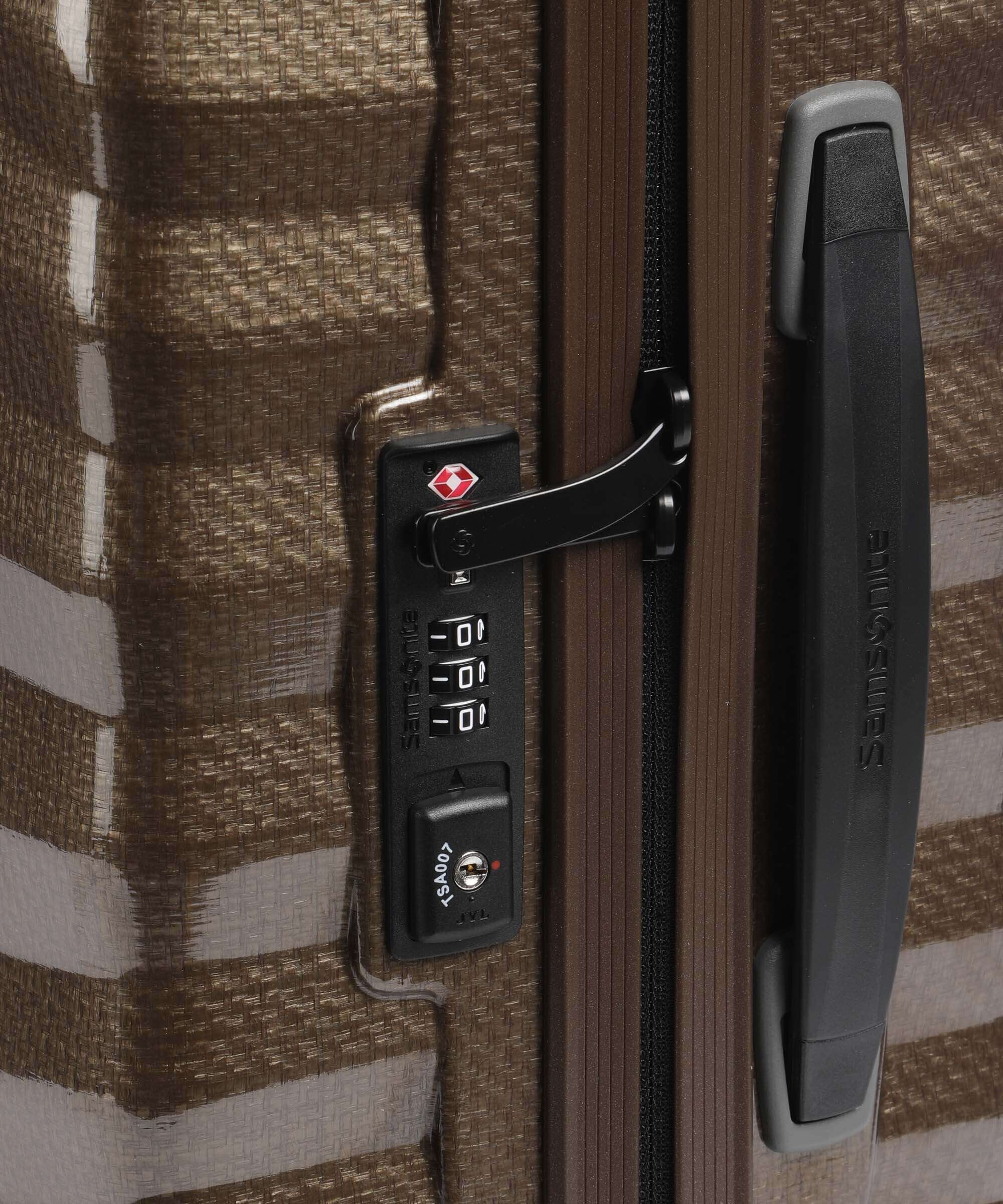 Samsonite Lite Shock Spinner (4 wheels) sand