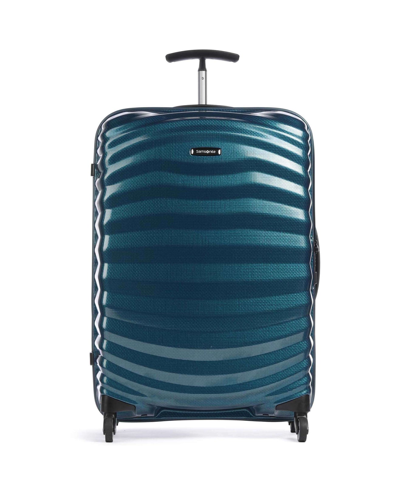 Samsonite Lite-Shock Spinner (4 wheels) petrol blue