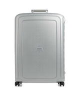 Samsonite S'Cure Kuffert med 4 hjul silver