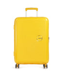 American Tourister Soundbox Spinner (4 wheels) golden yellow