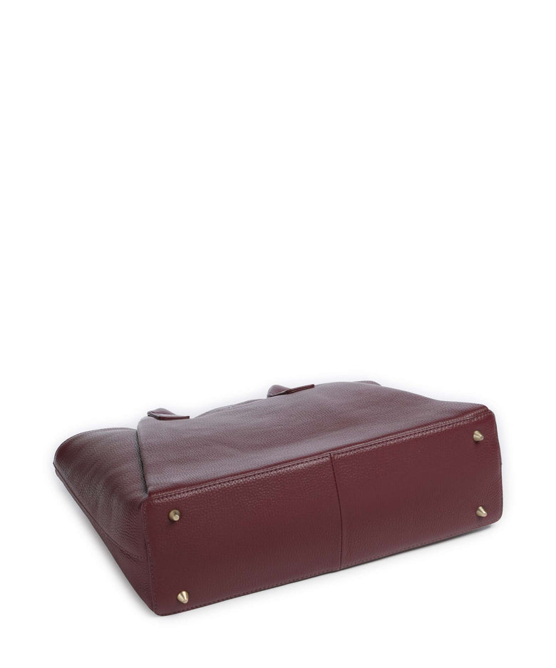 Markberg Saya Tote bag burgundy/gold