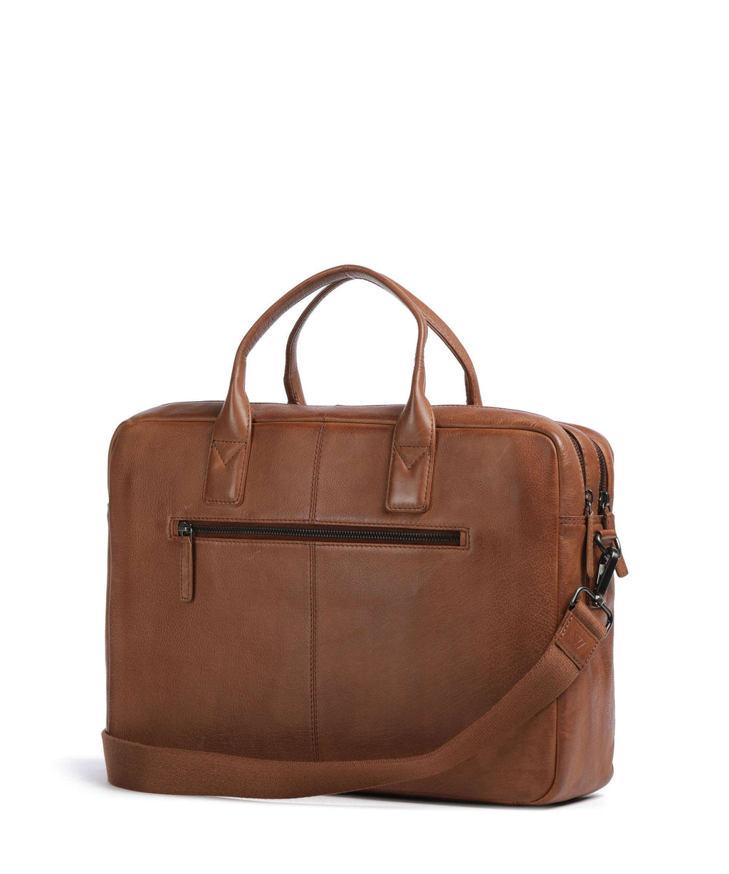 Markberg Ashton Briefcase cognac