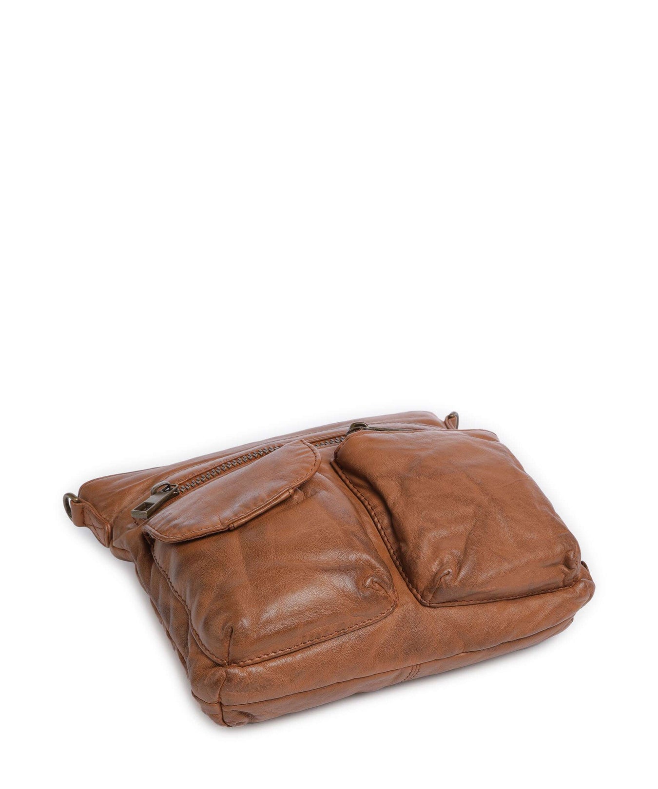 Depeche Power Field Shoulder bag cognac