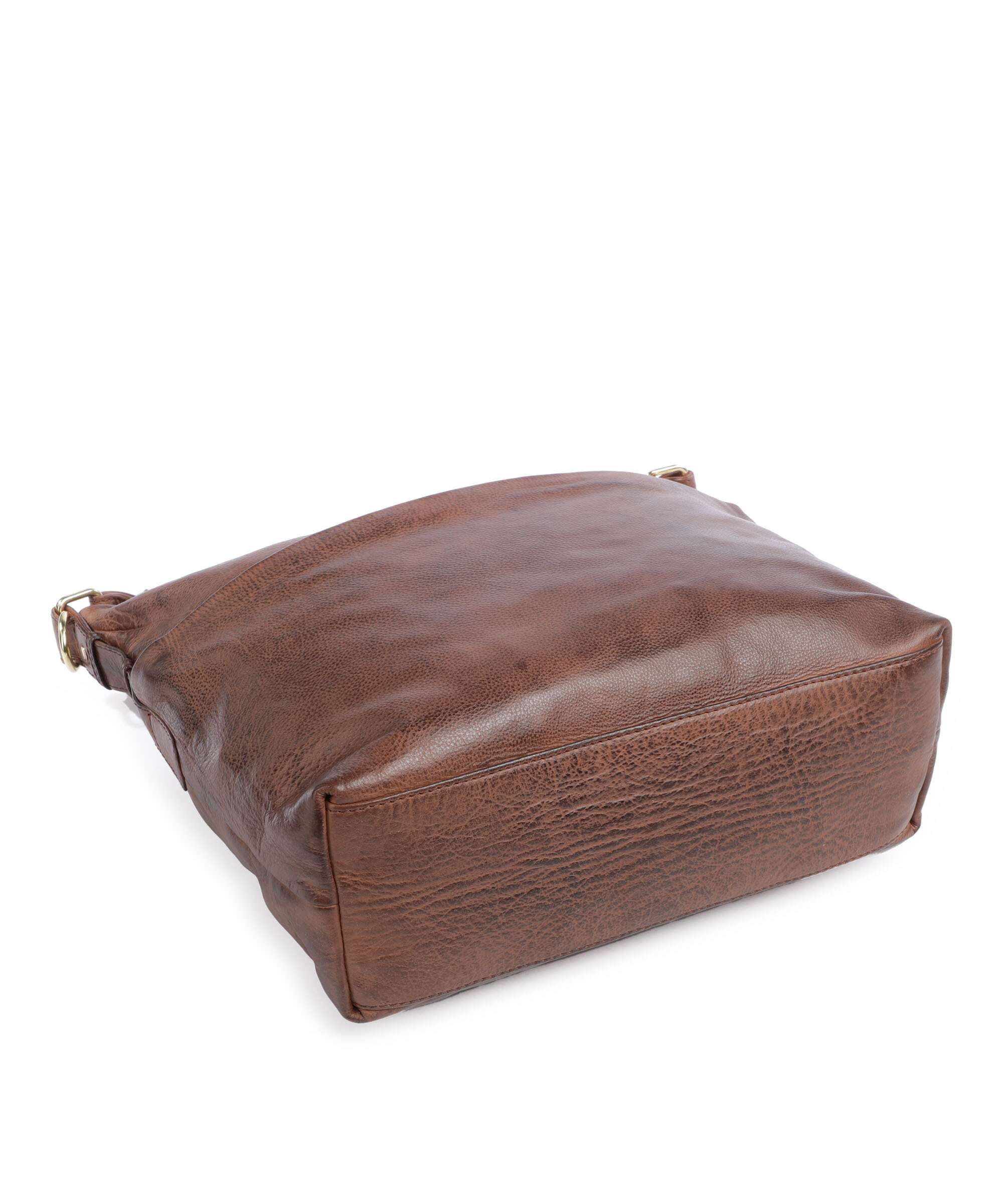 Depeche Golden Chic Hobo bag brandy