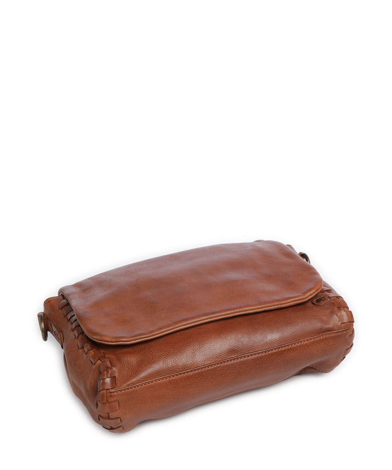 Depeche Tailors Stitch Messenger bag cognac