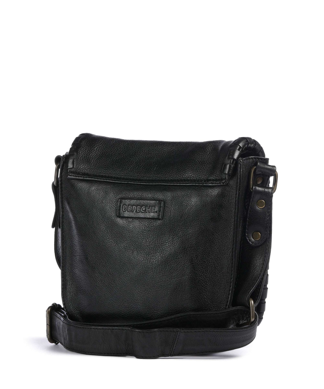 Depeche Tailors Stitch Crossbody bag black