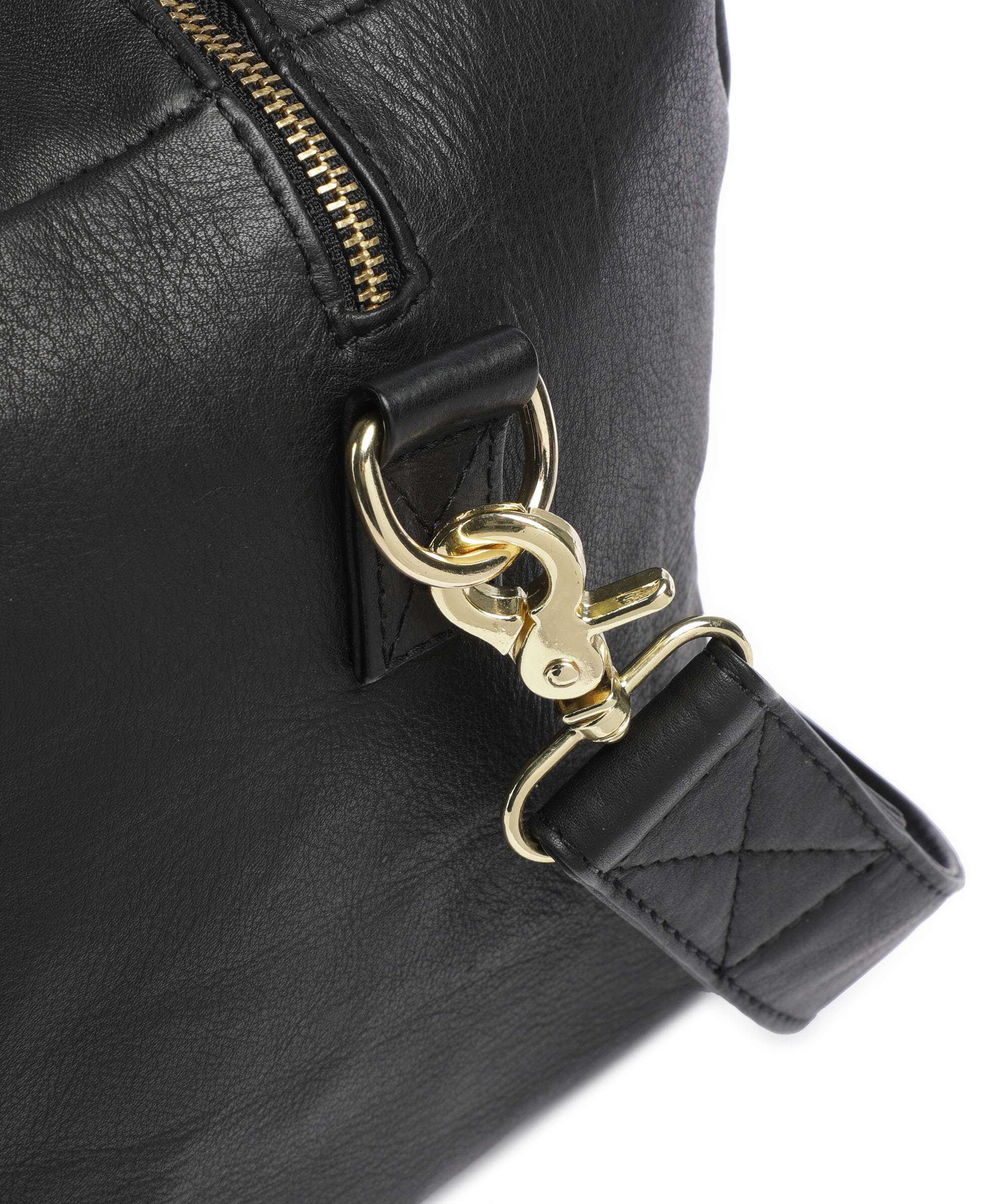 Depeche Golden Chic Weekend bag black